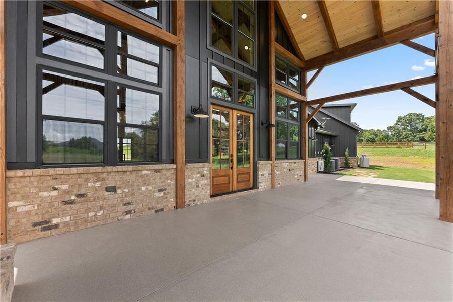 Exterior details and patio area of a home in , Clermont (Image 52). Exterior details and patio area of a home in , Clermont (Image 52).