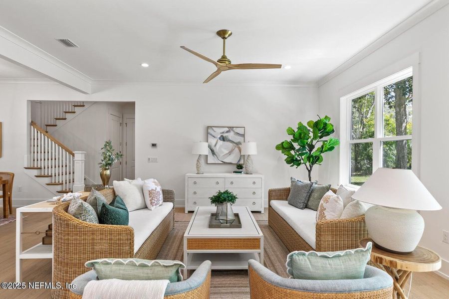 Furnished interior view inside a new home in , Neptune Beach (Image 10).