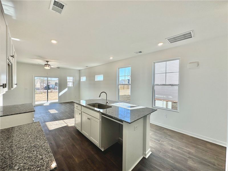 Furnished interior view inside a new home in Champions Village at Cherry Hill, Pendleton (Image 5).