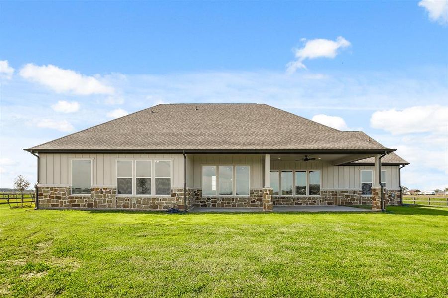 Fire up the grill and enjoy an al fresco lunch on the comfort of this spacious Porch. Add two rocking chairs and colorful flowerpots and you have yourself an outdoor oasis.