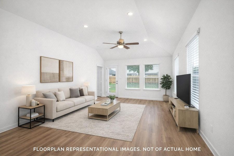 Furnished interior view inside a new home in Ambrose, La Marque (Image 7).