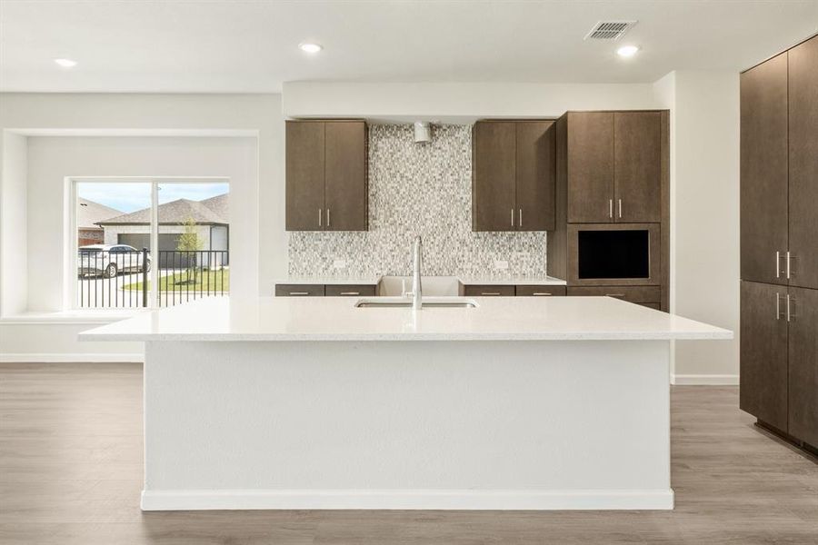 Furnished interior view inside a new home in Godley Ranch Elements, Godley (Image 6). Furnished interior view inside a new home in Godley Ranch Elements, Godley (Image 6).