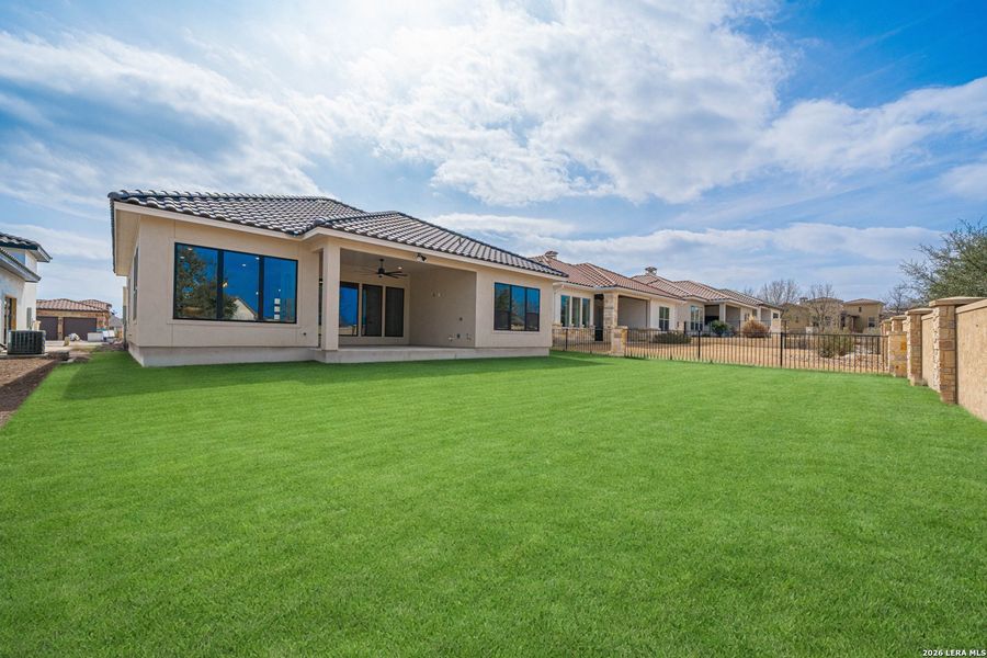 Exterior details and patio area of a home in , Kerrville (Image 2). Exterior details and patio area of a home in , Kerrville (Image 2).