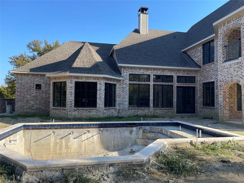 Exterior details and patio area of a home in , Sherman (Image 18). Exterior details and patio area of a home in , Sherman (Image 18).