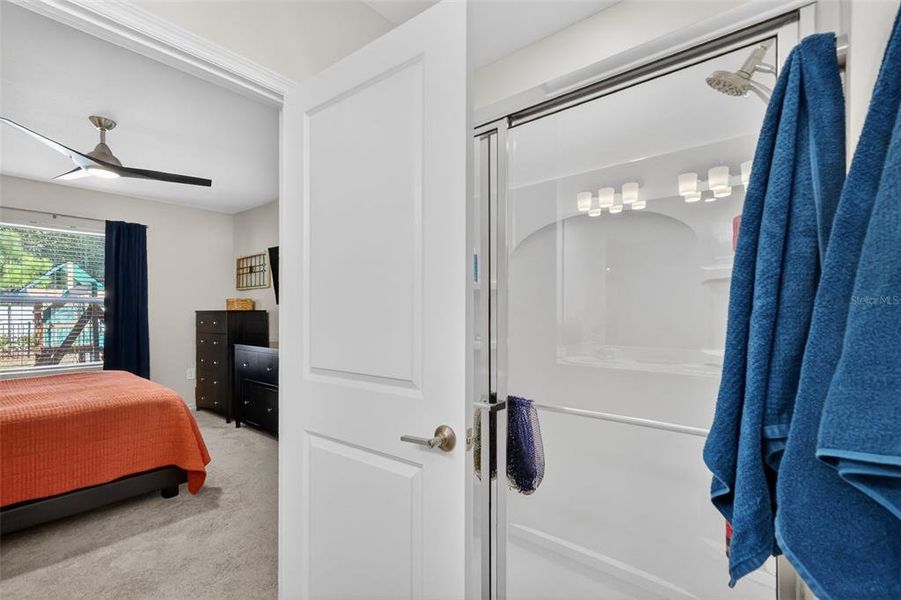 Furnished interior view inside a new home in Liberty Preserve, Leesburg (Image 17).