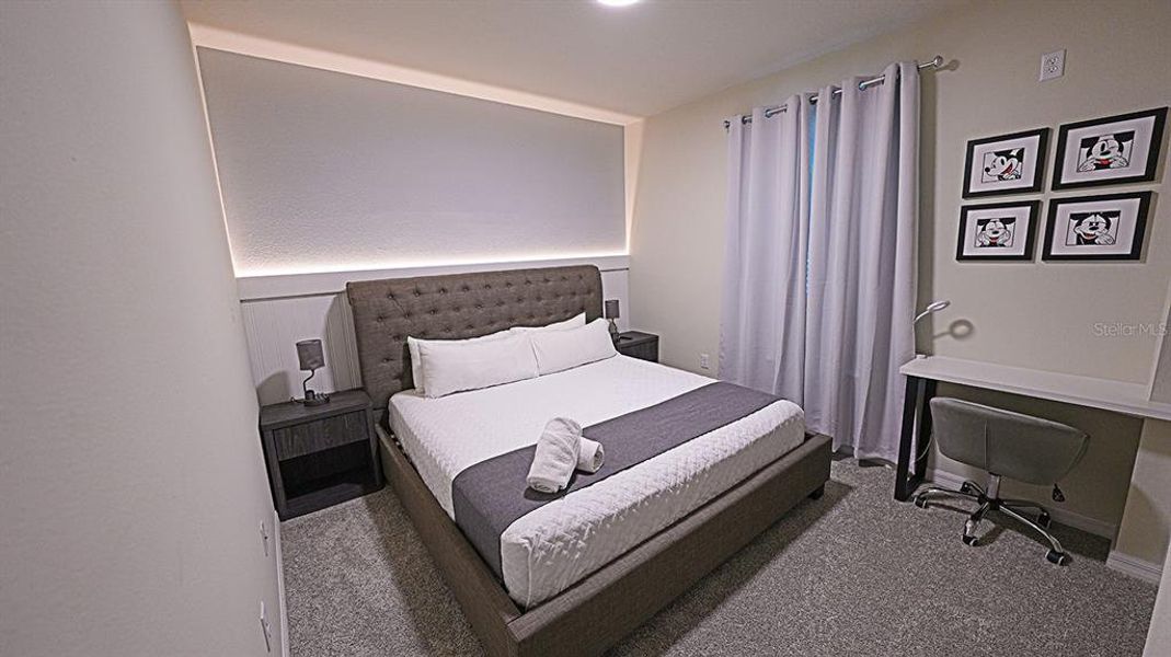 Furnished interior view inside a new home in , Clermont (Image 13).