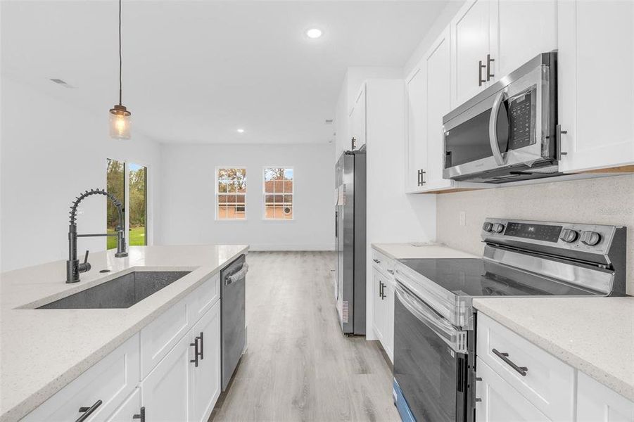 Furnished interior view inside a new home in , Ocala (Image 11). Furnished interior view inside a new home in , Ocala (Image 11).