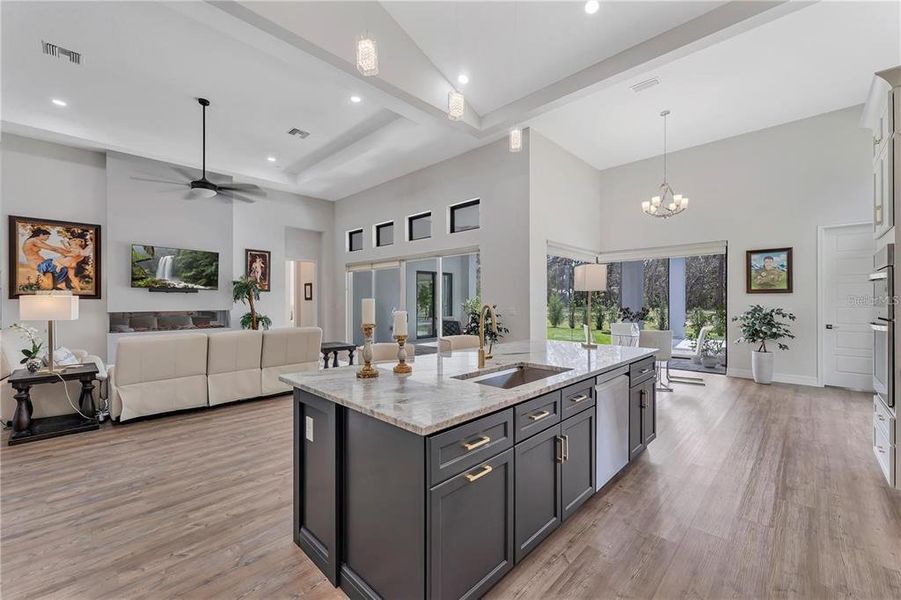 Furnished interior view inside a new home in , Kissimmee (Image 9). Furnished interior view inside a new home in , Kissimmee (Image 9).