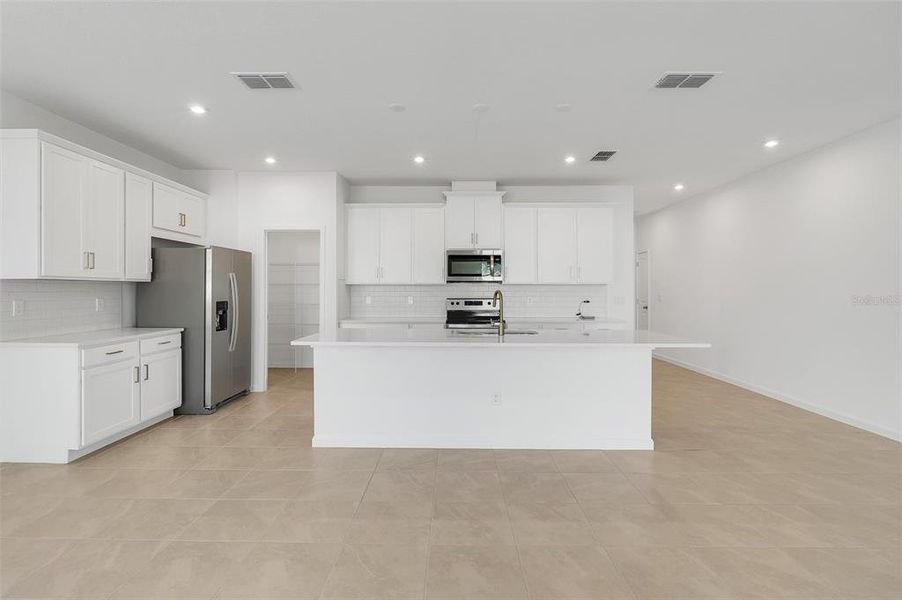 Living Room and KitchenOpen Concept