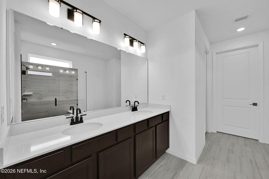 Furnished interior view inside a new home in Hyland Trail, Green Cove Springs (Image 15).