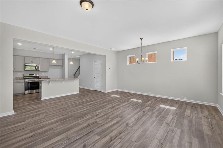 Spacious, unfurnished interior of a new home in Fairington, Cartersville (Image 31).
