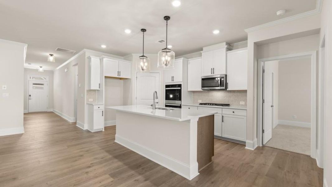 Furnished interior view inside a new home in Hamptons at Riverwood North, Dallas (Image 6).