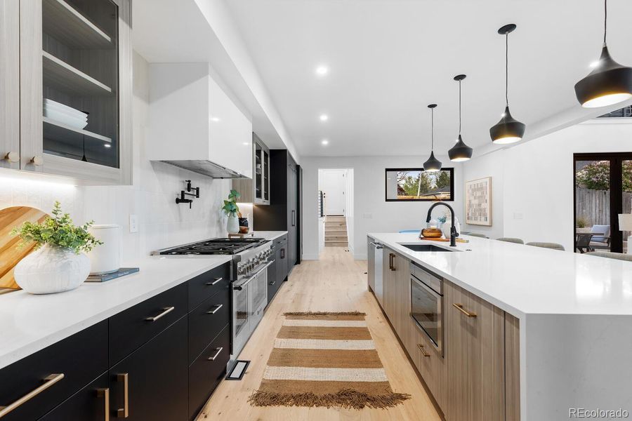 Furnished interior view inside a new home in , Denver (Image 31). Furnished interior view inside a new home in , Denver (Image 31).