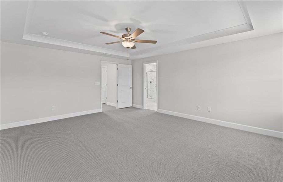 Spacious, unfurnished interior of a new home in Anderson Point, McDonough (Image 19).