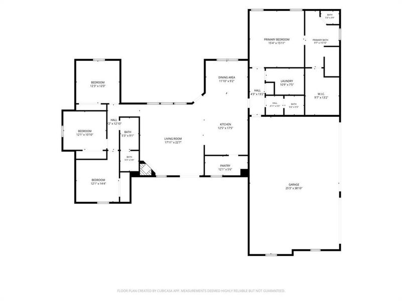 2D floor plan layout of this home in , Weatherford, TX (Image 5).