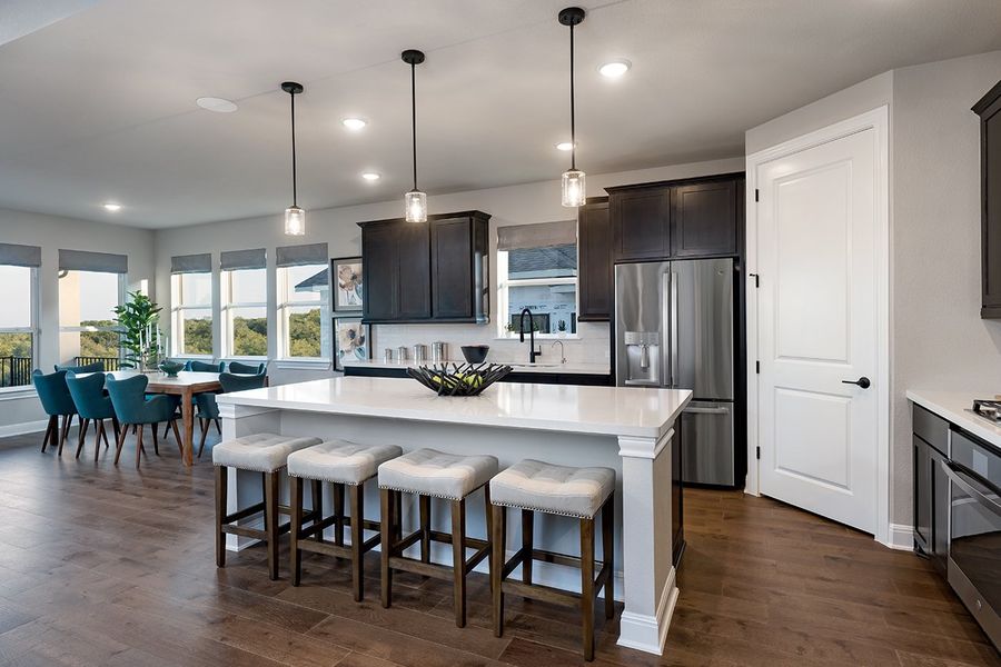 Representative furnished interior of a home built from the Driftwood by Taylor Morrison in Nolina 50s, Georgetown (Image 4).