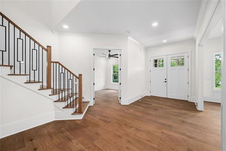 Spacious, unfurnished interior of a new home in , Atlanta (Image 130).