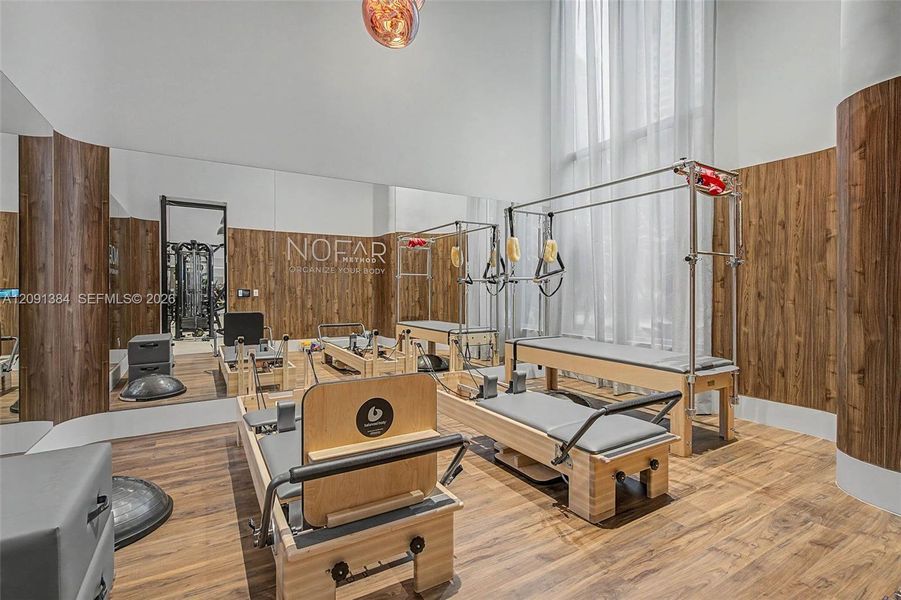 Furnished interior view inside a new home in , Miami (Image 11).