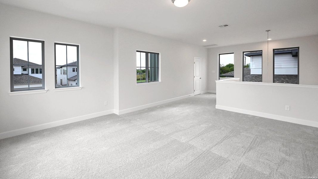 Spacious, unfurnished interior of a new home in Solms Landing, New Braunfels (Image 17). Spacious, unfurnished interior of a new home in Solms Landing, New Braunfels (Image 17).