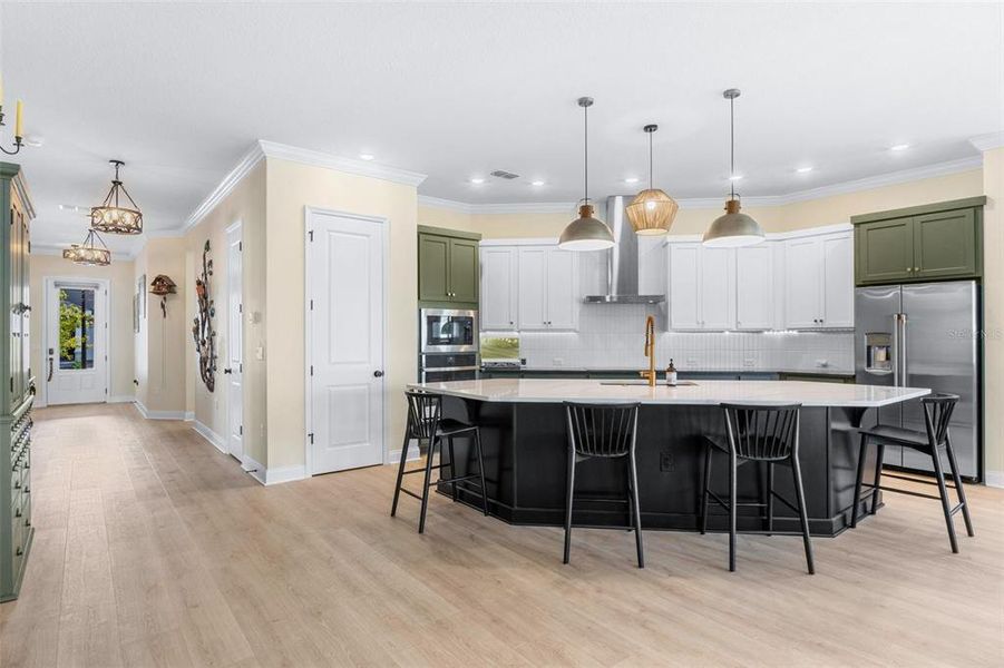 Furnished interior view inside a new home in , St. Cloud (Image 5).