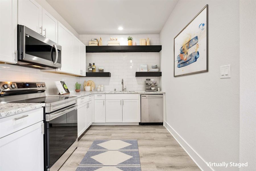 Virtually Staged Photo Depiction