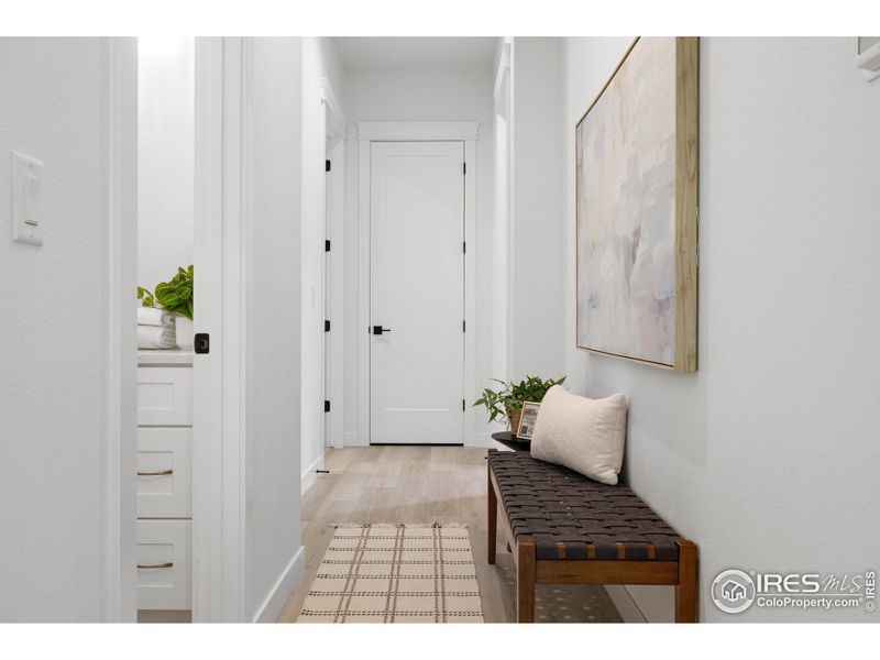 Furnished interior view inside a new home in Westerly, Erie (Image 12).