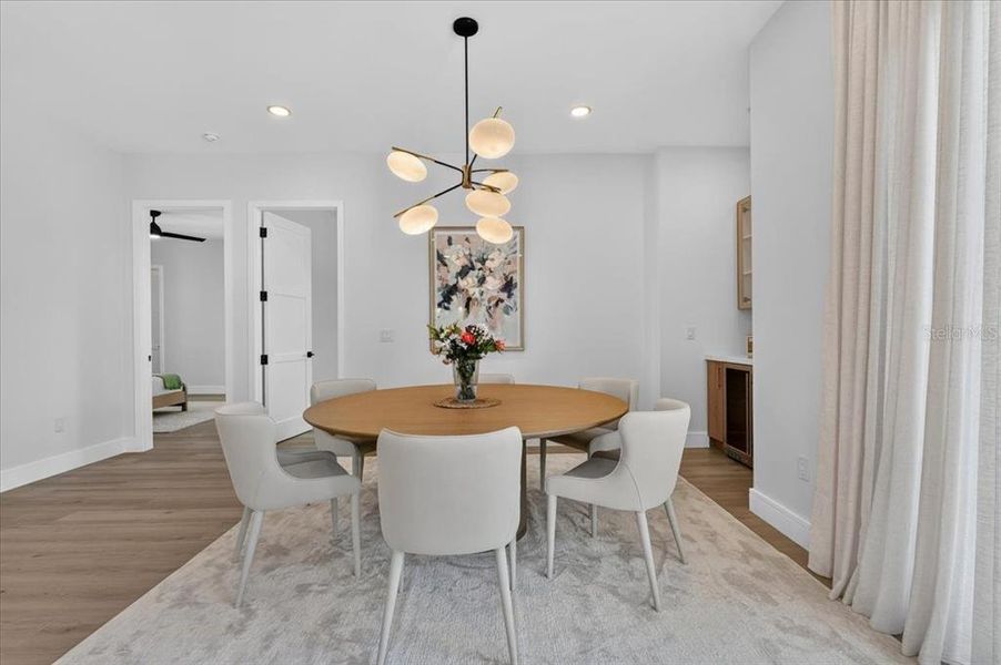 Furnished interior view inside a new home in , Redington Shores (Image 43).