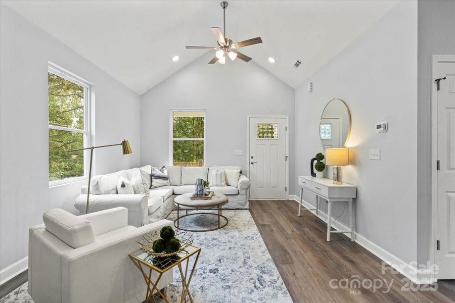 Furnished interior view inside a new home in , Kannapolis (Image 14). Furnished interior view inside a new home in , Kannapolis (Image 14).