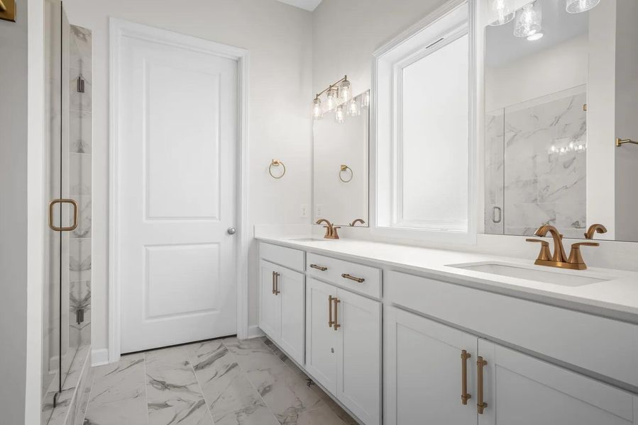 The Damien C Primary Suite Bathroom