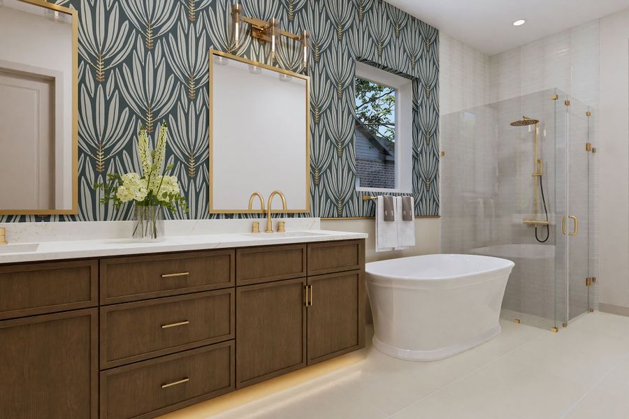 The Jacksboro - Optional Free Standing Tub with Shower The Jacksboro - Optional Free Standing Tub with Shower