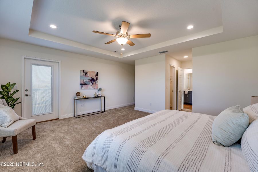 Furnished interior view inside a new home in , Jacksonville (Image 30).