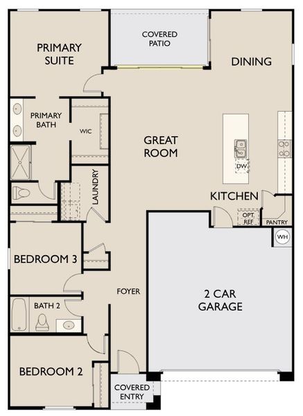 Violet floorplan - Lot 242