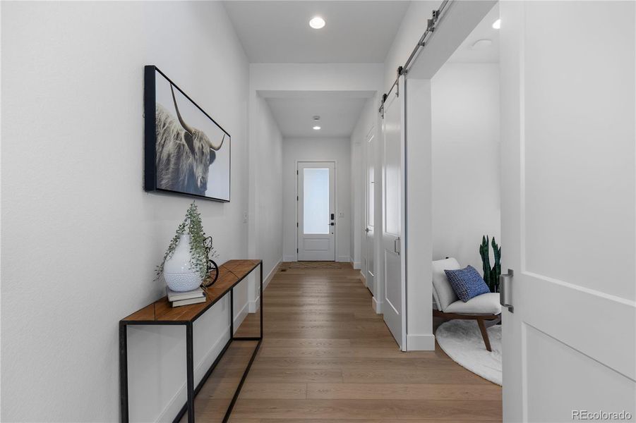 Furnished interior view inside a new home in , Castle Pines (Image 27). Furnished interior view inside a new home in , Castle Pines (Image 27).