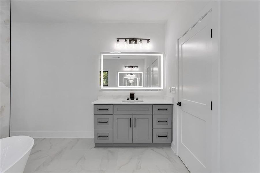 Furnished interior view inside a new home in , Loganville (Image 15).