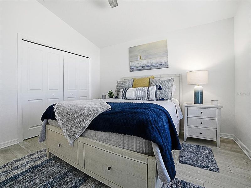 Furnished interior view inside a new home in , The Villages (Image 29).