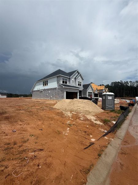 In-progress construction of a new home in Audubon – Ascent Collection, Magnolia, TX (Image 4).