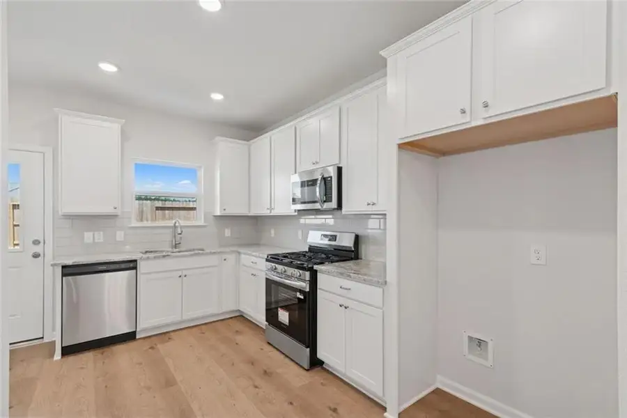 Furnished interior view inside a new home in Fair Oak, Calhoun (Image 3). Furnished interior view inside a new home in Fair Oak, Calhoun (Image 3).