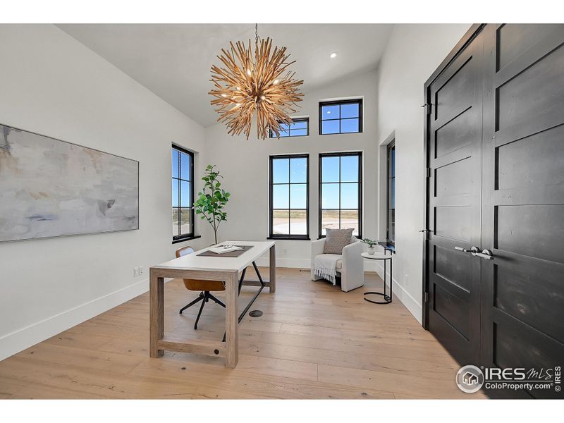 Furnished interior view inside a new home in , Fort Collins (Image 24).