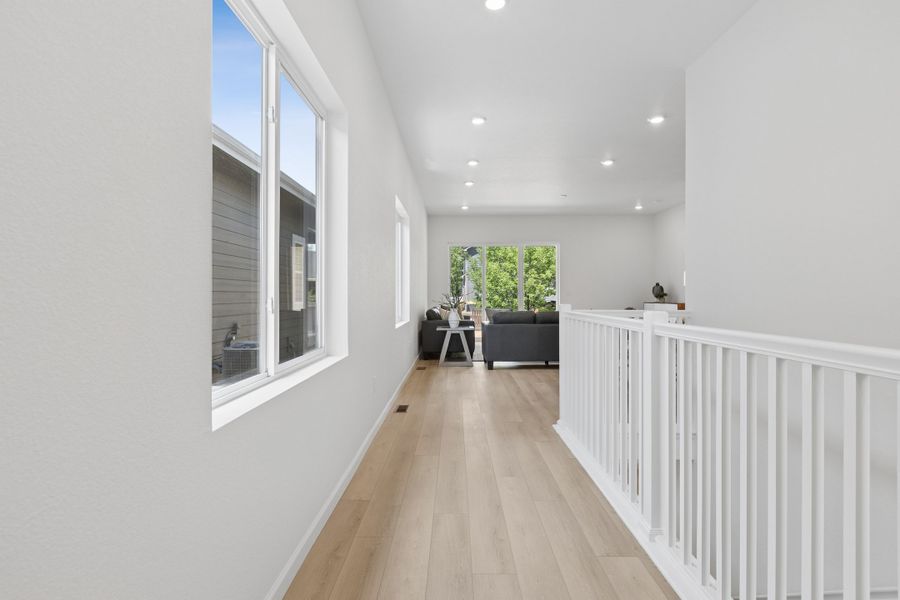 Spacious, unfurnished interior of a new home in Westside Crossing, Berthoud (Image 21). Spacious, unfurnished interior of a new home in Westside Crossing, Berthoud (Image 21).
