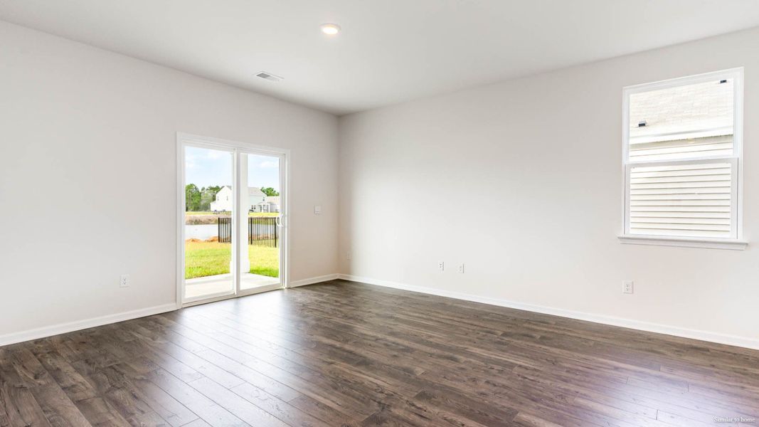 Spacious, unfurnished interior of a new home in The Haven at Indigo Preserve, Leland (Image 11). Spacious, unfurnished interior of a new home in The Haven at Indigo Preserve, Leland (Image 11).