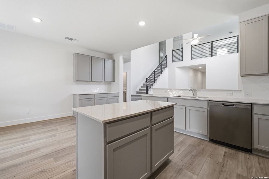 Furnished interior view inside a new home in , San Antonio (Image 7).