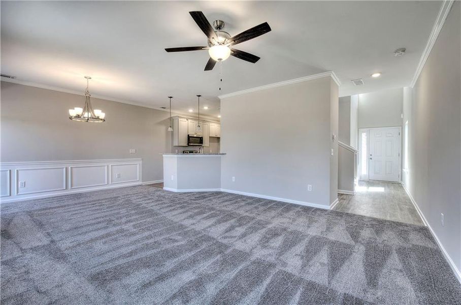 Spacious, unfurnished interior of a new home in , Cartersville (Image 22). Spacious, unfurnished interior of a new home in , Cartersville (Image 22).