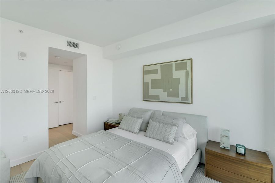 Furnished interior view inside a new home in , Miami Beach (Image 54).