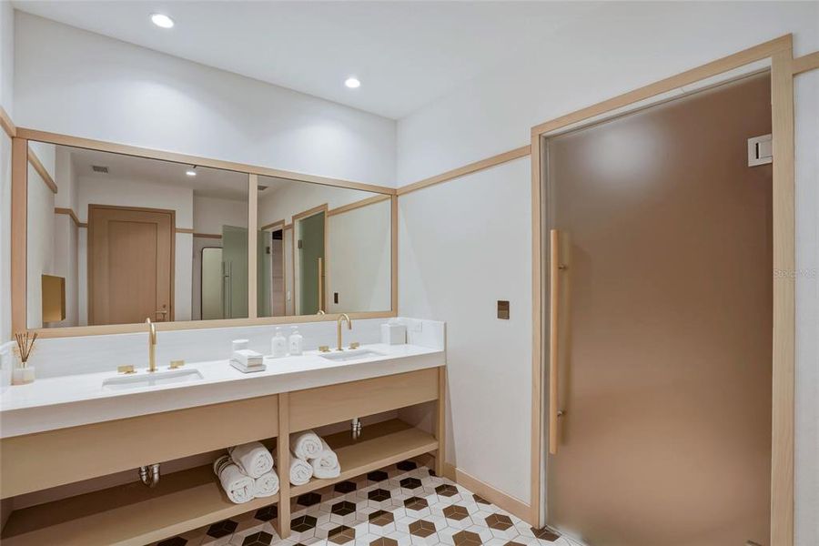 Furnished interior view inside a new home in , Tampa (Image 51).