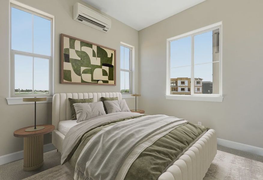 Virtually Staged Encanterra Vantage HS 2533 Primary Bed - 7 of 16