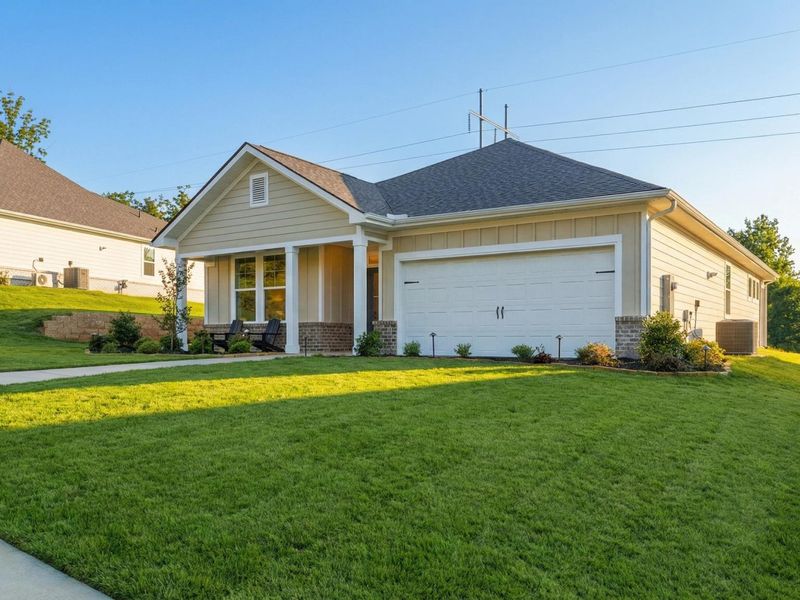 Representative exterior photo of a completed home built from the The Laurel J by Davidson Homes LLC in Bailey Park, Fayetteville, TN (Image 23).