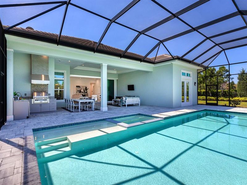 Exterior details and patio area of a home in , Lakewood Ranch (Image 24).