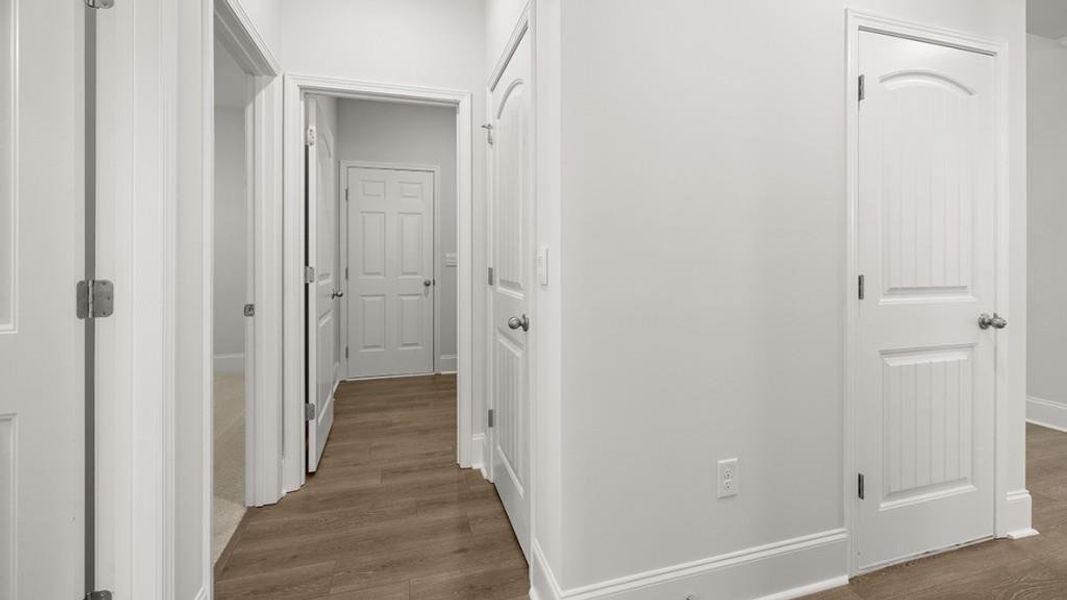 Spacious, unfurnished interior of a new home in Hamptons at Riverwood East, Dallas (Image 39). Spacious, unfurnished interior of a new home in Hamptons at Riverwood East, Dallas (Image 39).