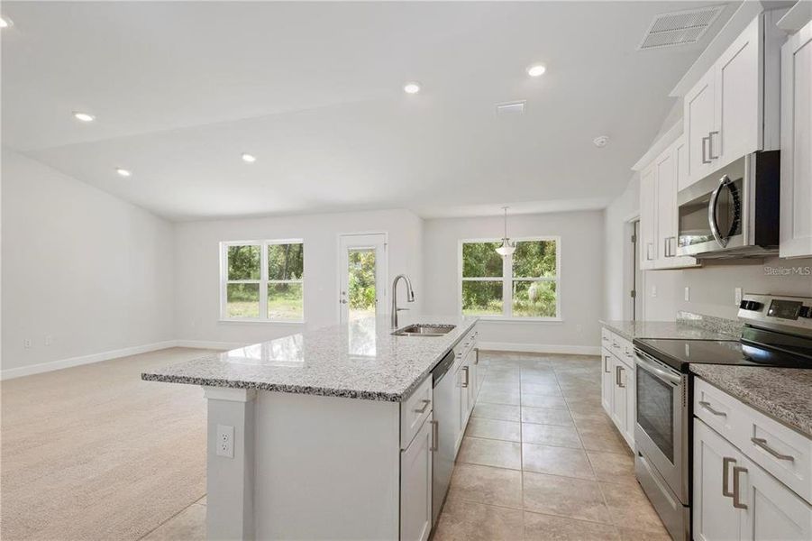 Furnished interior view inside a new home in The Preserve at Laurel Lake, Lake City (Image 8).