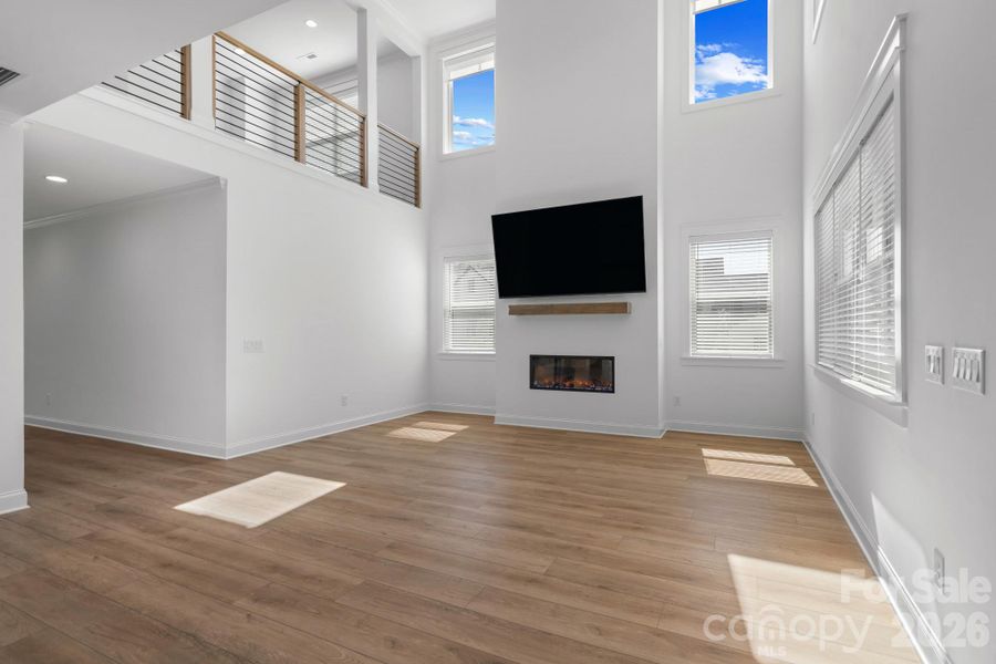 Spacious, unfurnished interior of a new home in Amara Chase, Huntersville (Image 19).